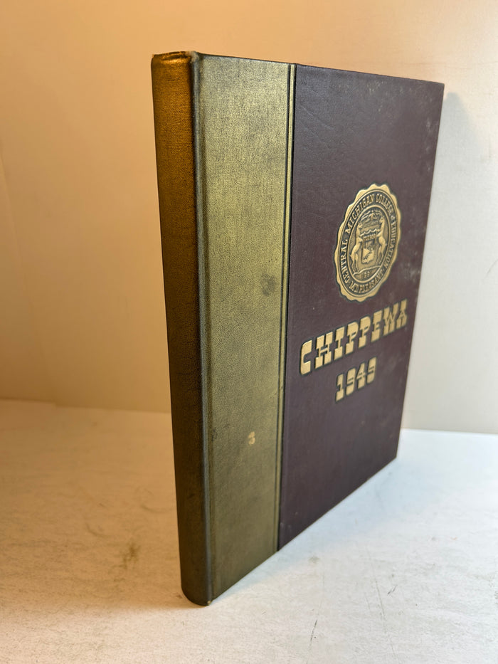 1949 "Chippewa" Central Michigan University Yearbook Mt. Pleasant, MI HC