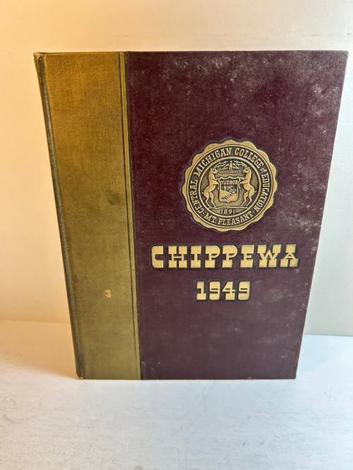 1949 "Chippewa" Central Michigan University Yearbook Mt. Pleasant, MI HC