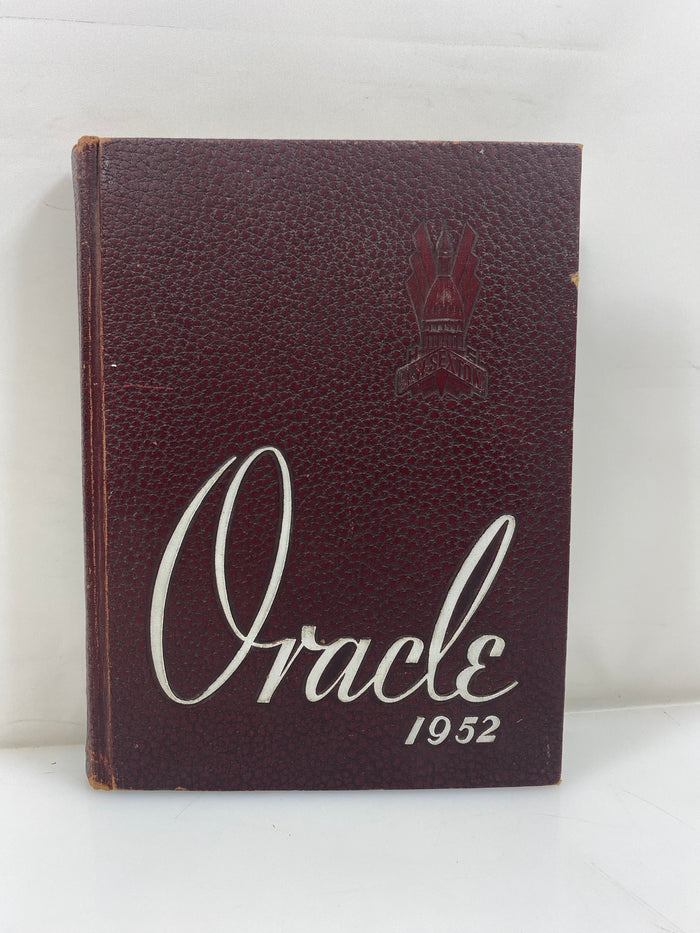 1952'Oracle' Central High School Yearbook Lansing Michigan HC