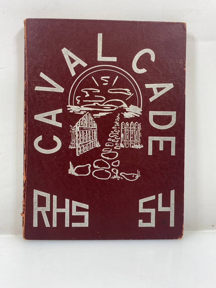 1954 "Cavalcade" Romeo High School Yearbook Romeo MI HC