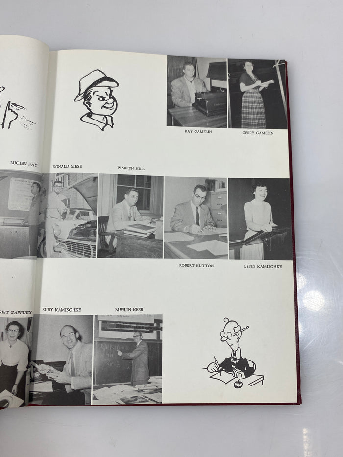 1956 "The Juliet" Romeo High School Yearbook Romeo MI HC