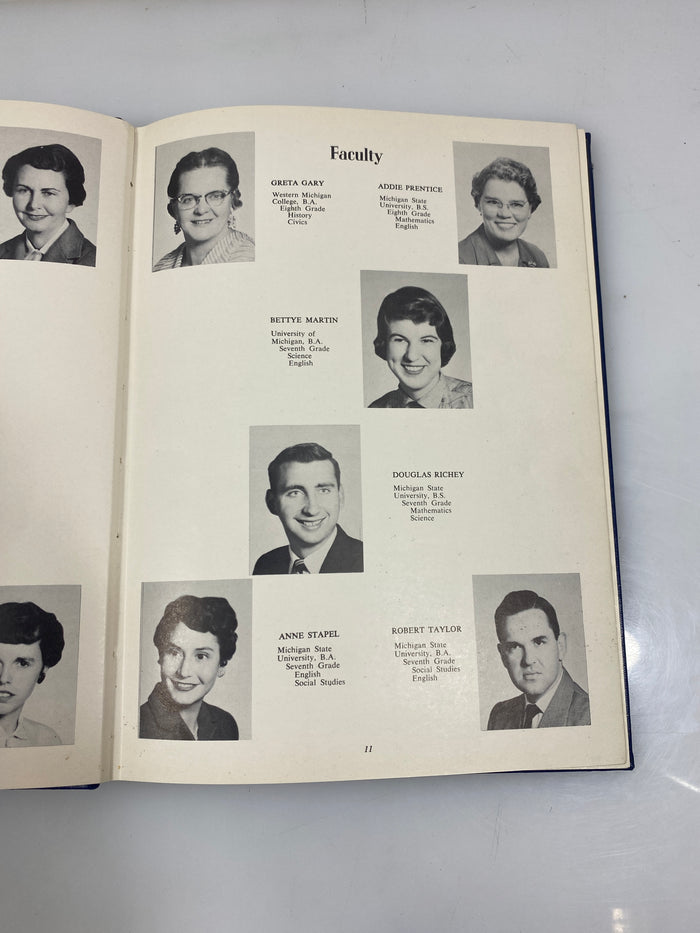 1956 "Tomahawk" Okemos High School Okemos, MI HC