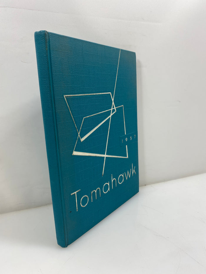 1957 "Tomahawk" Okemos High School Yearbook Okemos, MI HC