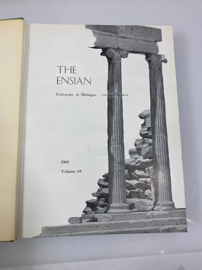 1960 University of Michigan "Michiganensian" Yearbook Ann Arbor, MI HC