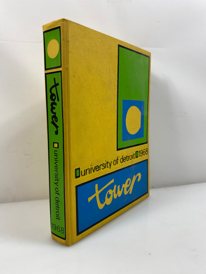 1968 "Tower" University of Detroit Yearbook Detroit, MI HC