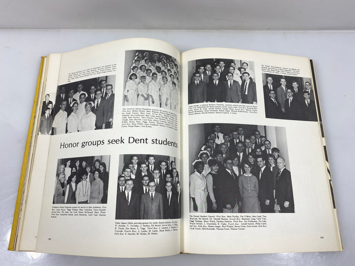 1968 "Tower" University of Detroit Yearbook Detroit, MI HC