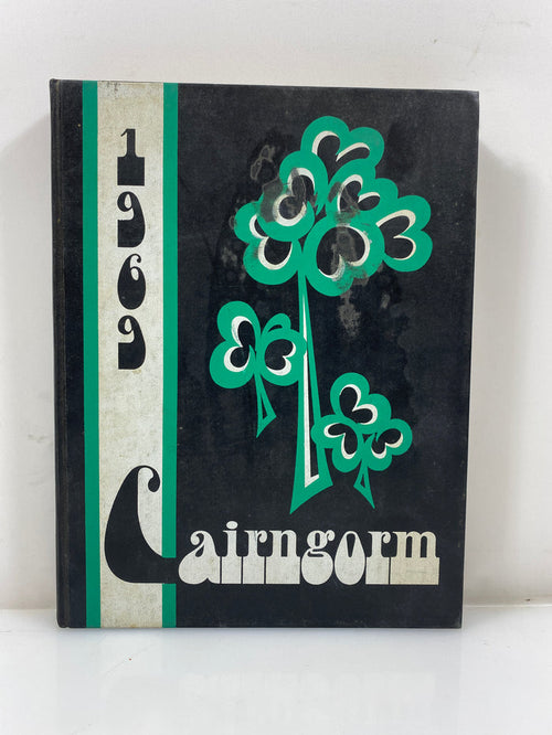 1969 "Cairngorm" Finney Jr. Sr. High School Yearbook Detroit MI HC