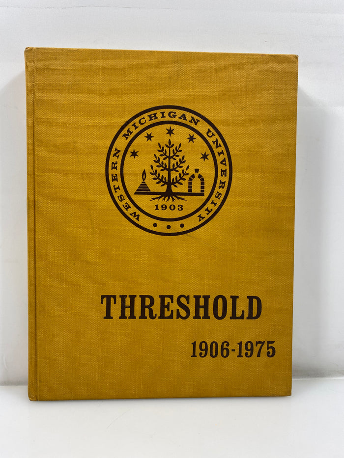 1975 "Threshold" Western Michigan University Yearbook Kalamazoo MI HC