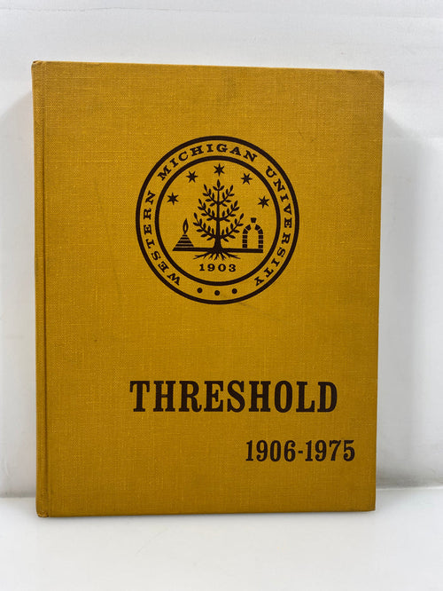 1975 "Threshold" Western Michigan University Yearbook Kalamazoo MI HC