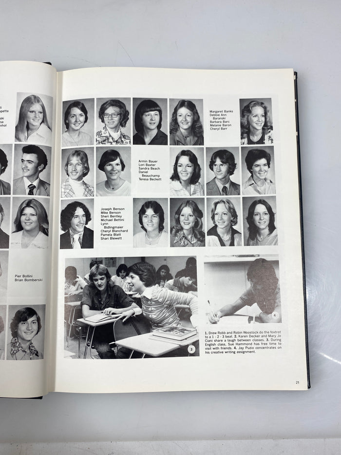 1977 "Stallion" Sterling High School Yearbook Warren, MI HC