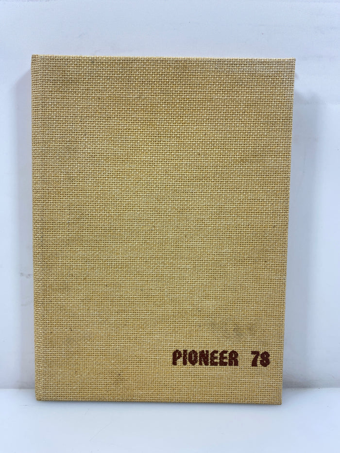 1978 "Pioneer" Crosswell-Lexington High School Yearbook MI HC