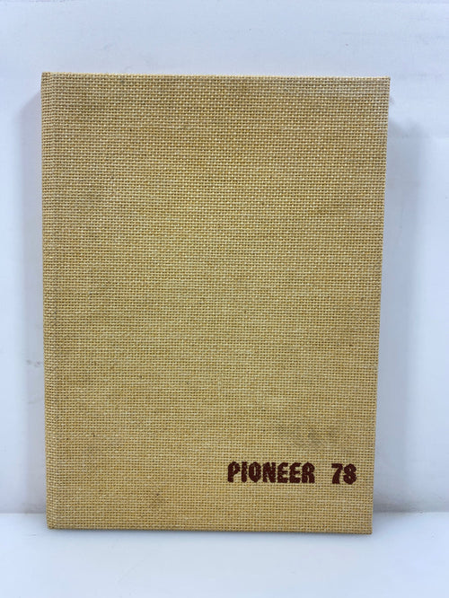 1978 "Pioneer" Crosswell-Lexington High School Yearbook MI HC