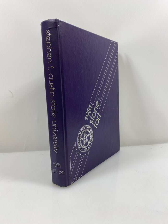 1981 Stephen F. Austin State University Yearbook Nacogdoches, Texas HC
