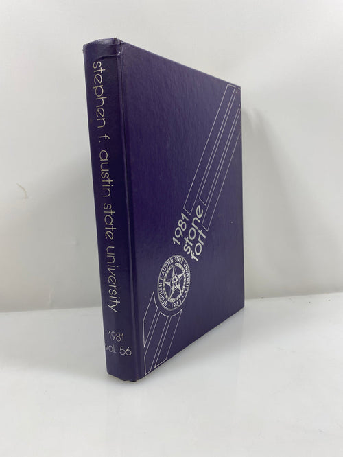 1981 Stephen F. Austin State University Yearbook Nacogdoches, Texas HC