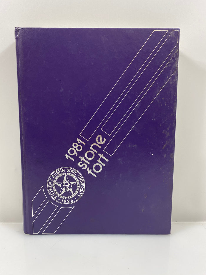 1981 Stephen F. Austin State University Yearbook Nacogdoches, Texas HC