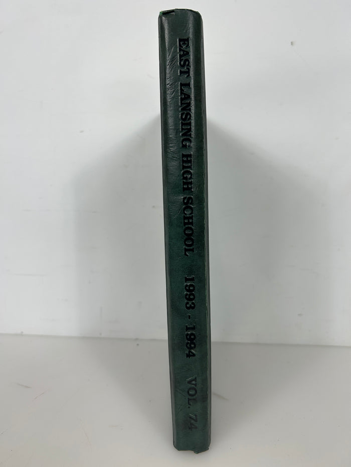 1994 "Ceniad" East Lansing High School Yearbook East Lansing, MI HC