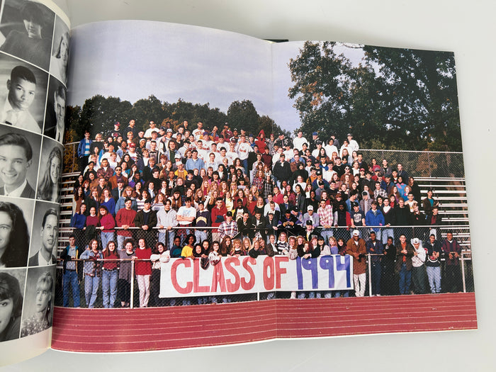 1994 "Ceniad" East Lansing High School Yearbook East Lansing, MI HC