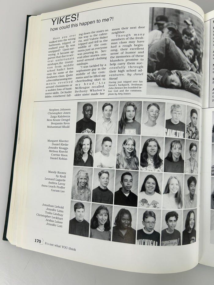 1994 "Ceniad" East Lansing High School Yearbook East Lansing, MI HC
