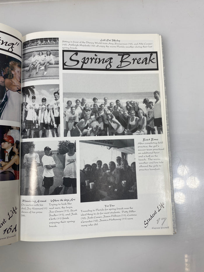 1996 Eaton Rapids High School Yearbook "Eatonian" Eaton Rapids Michigan HC