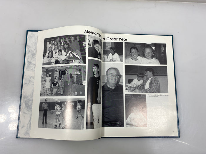 1996 "Reflections" Harper Creek Junior High Yearbook Battle Creek, MI HC