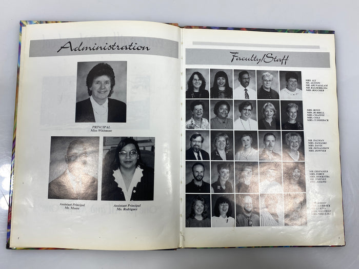 1998 Pattengill Middle School Yearbook Lansing Michigan HC