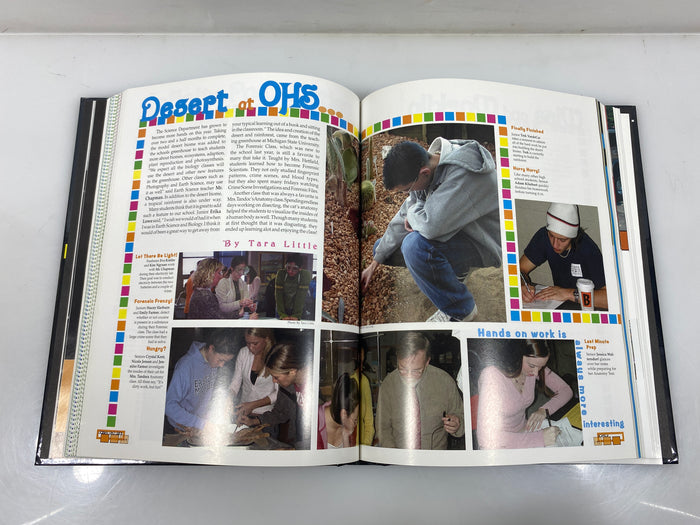 2004 "Tomahawk" Okemos High School Yearbook Okemos, MI HC