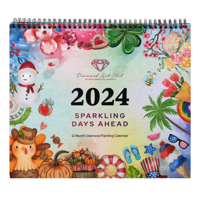 Diamond Painting 2024 Calendar