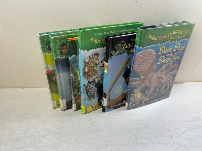 6 Magic Tree House/Merlin Missions/Research Guide/Fact Tracker ExLib Osborne HC