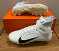 Nike Alpha Menace Elite 2 Football Cleats Size 15 (White)