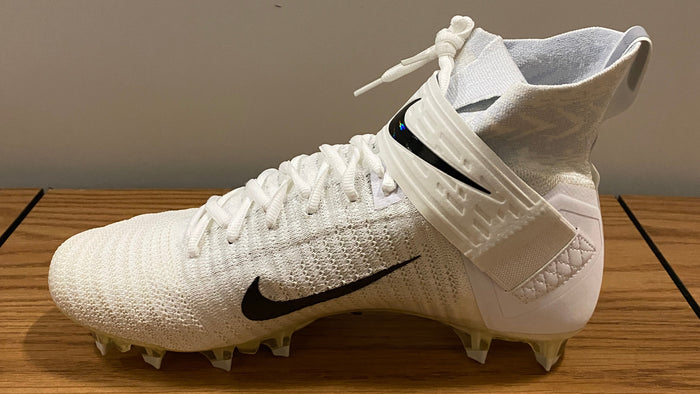 Nike Alpha Menace Elite 2 Football Cleats Size 15 (White)