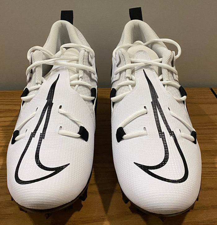Nike Alpha Menace Pro 3 Football Cleats Size 11 (White)