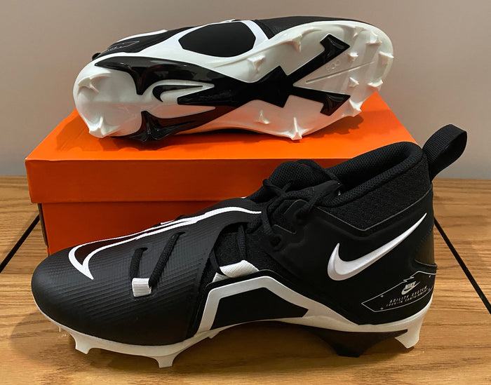Nike Alpha Menace Pro 3 Football Cleats Size 13 (Black)