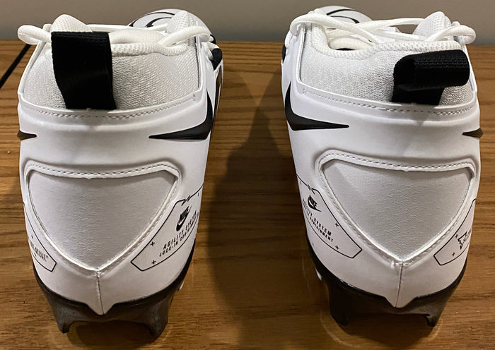 Nike Alpha Menace Pro 3 Football Cleats Size 13.5 (White)