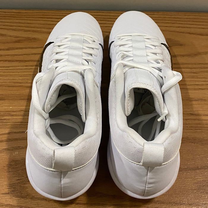 Alpha Menace Pro Low P Football Cleats Size 11 (White)