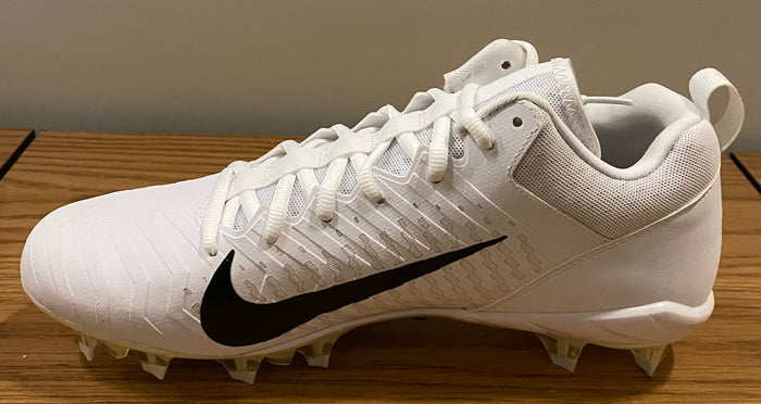 Alpha Menace Pro Low P Football Cleats Size 11 (White)
