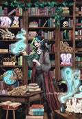 Diamond Painting Ancient Library 27.6" x 39.8" (69.9cm x 100.8cm) / Square with 67 Colors including 3 ABs and 6 Fairy Dust Diamonds / 113,805