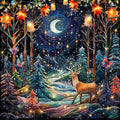 Diamond Painting Aspen Glow 25.6" x 25.6" (65cm x 65cm) / Square with 67 Colors including 3 ABs and 1 Fairy Dust Diamond / 68,121