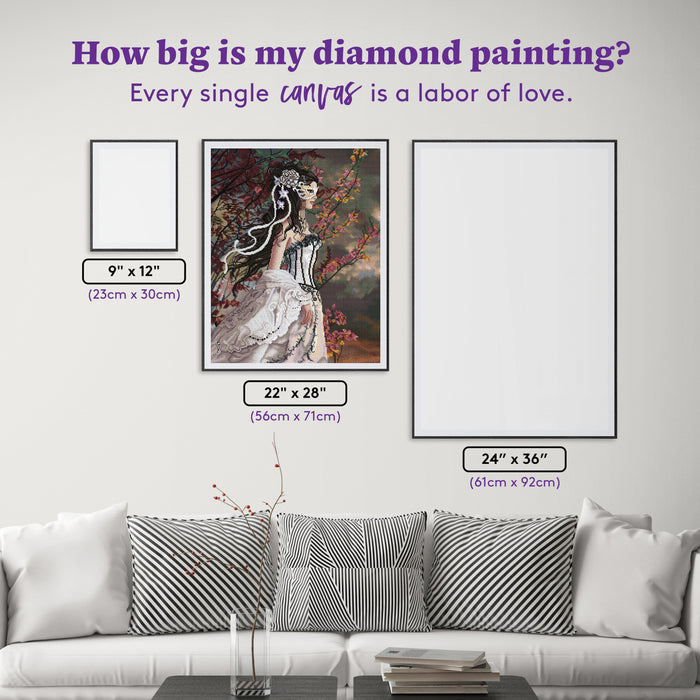 Diamond Painting Aveliad Autumn 22" x 28" (56cm x 71cm) / Square with 65 Colors including 3 ABs / 63,616