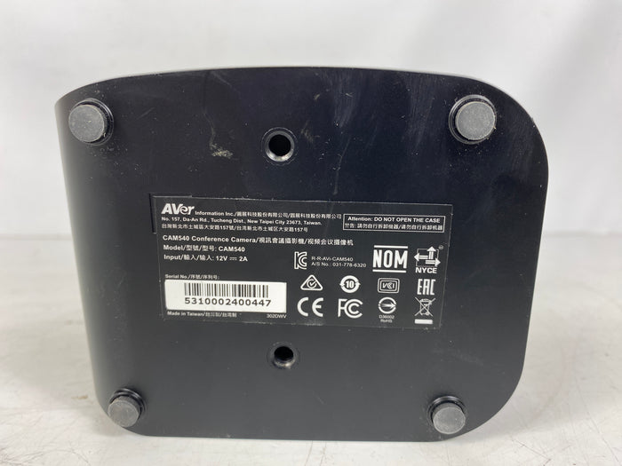 AVer CAM540 Conference Camera *No Power Supply*