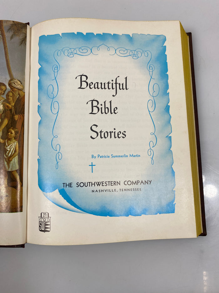 Beautiful Bible Stories by Martin Southwestern Co. 1964 HC