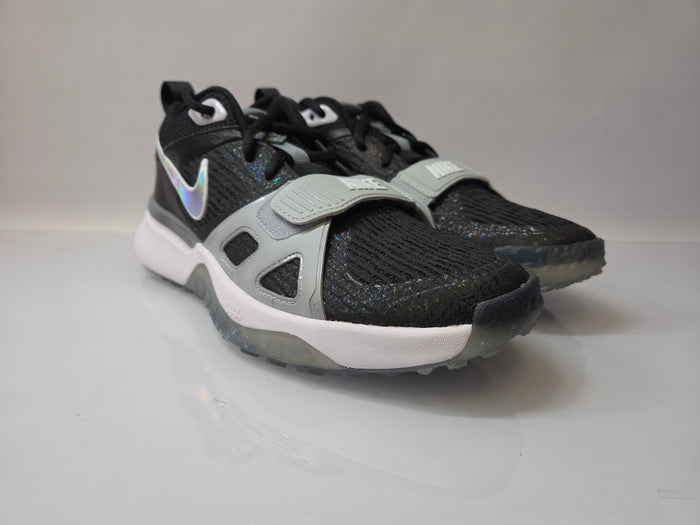 Nike Black Air Zoom Diamond Elite Turf Baseball Shoes Men's Size 10.5