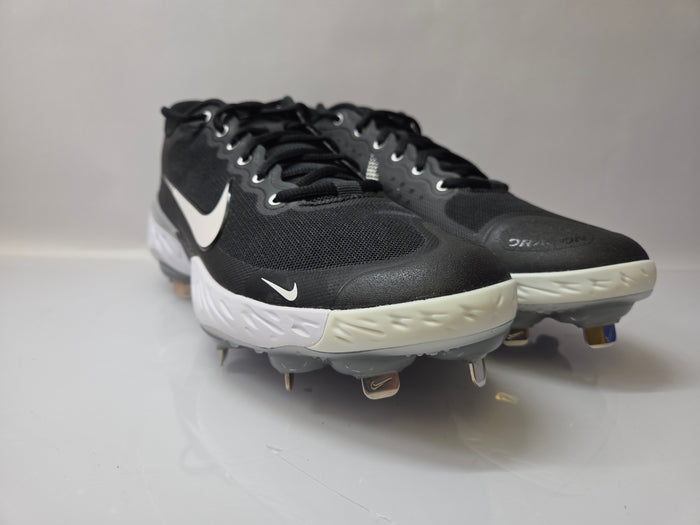 Nike Black Alpha Hurache Elite 3 Low Baseball Cleats Men's Size 9.5