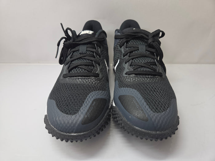 Nike Black Alpha Hurache Elite 3 Turf Baseball Shoes Men's Size 6.5