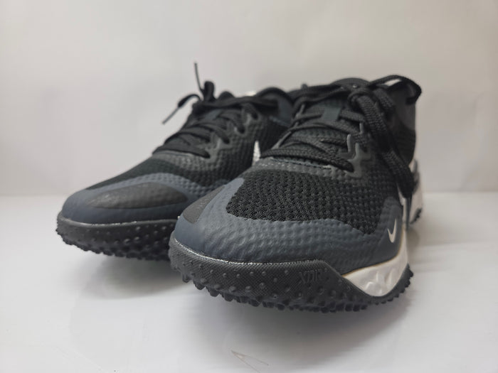 Nike Black Alpha Hurache Elite 3 Turf Baseball Shoes Men's Size 9