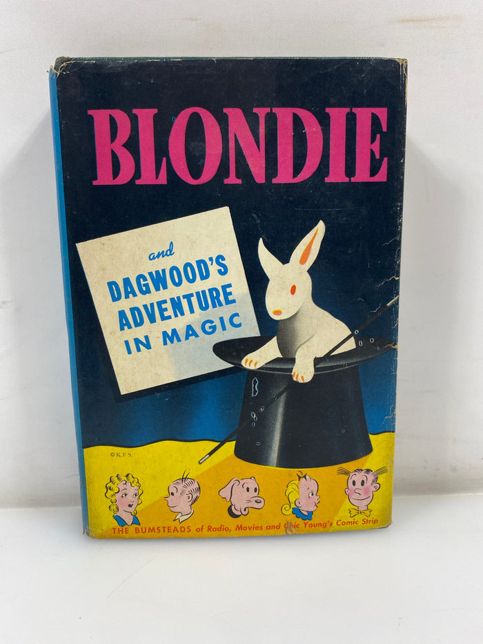 Blondie and Dagwood's Adventure in Magic 1944 HCDJ