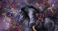 Diamond Painting Blue Rose 37" x 20″ (94cm x 51cm) / Square with 52 Colors including 3 ABs / 74,769