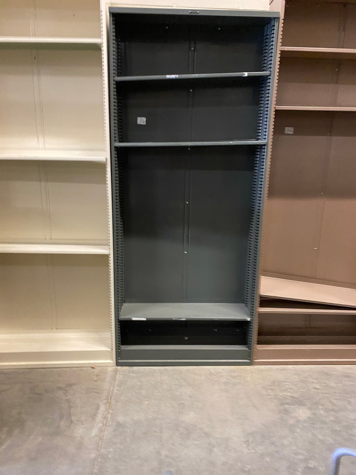 Borroughs Blue Gray Metal Shelves