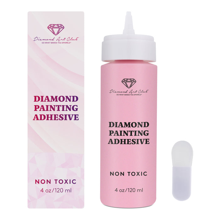 Diamond Painting Canvas Adhesive with Applicator (4oz / 120ml)