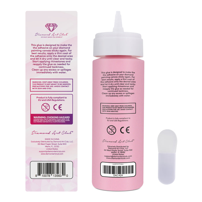 Diamond Painting Canvas Adhesive with Applicator (4oz / 120ml)