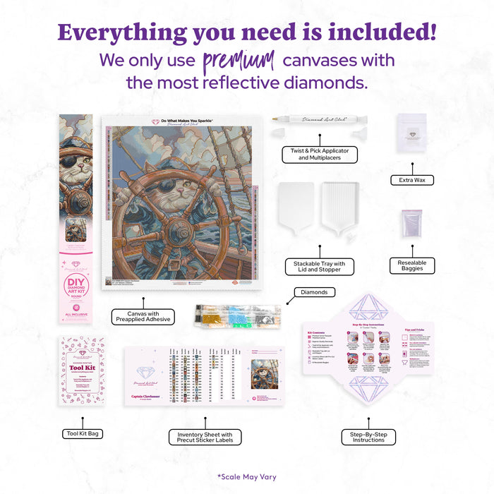 Diamond Painting Captain Clawhauser 22" x 24" (55.6cm x 60.8cm) / Round with 56 Colors including 2 ABs and 4 Fairy Dust Diamonds / 44,642